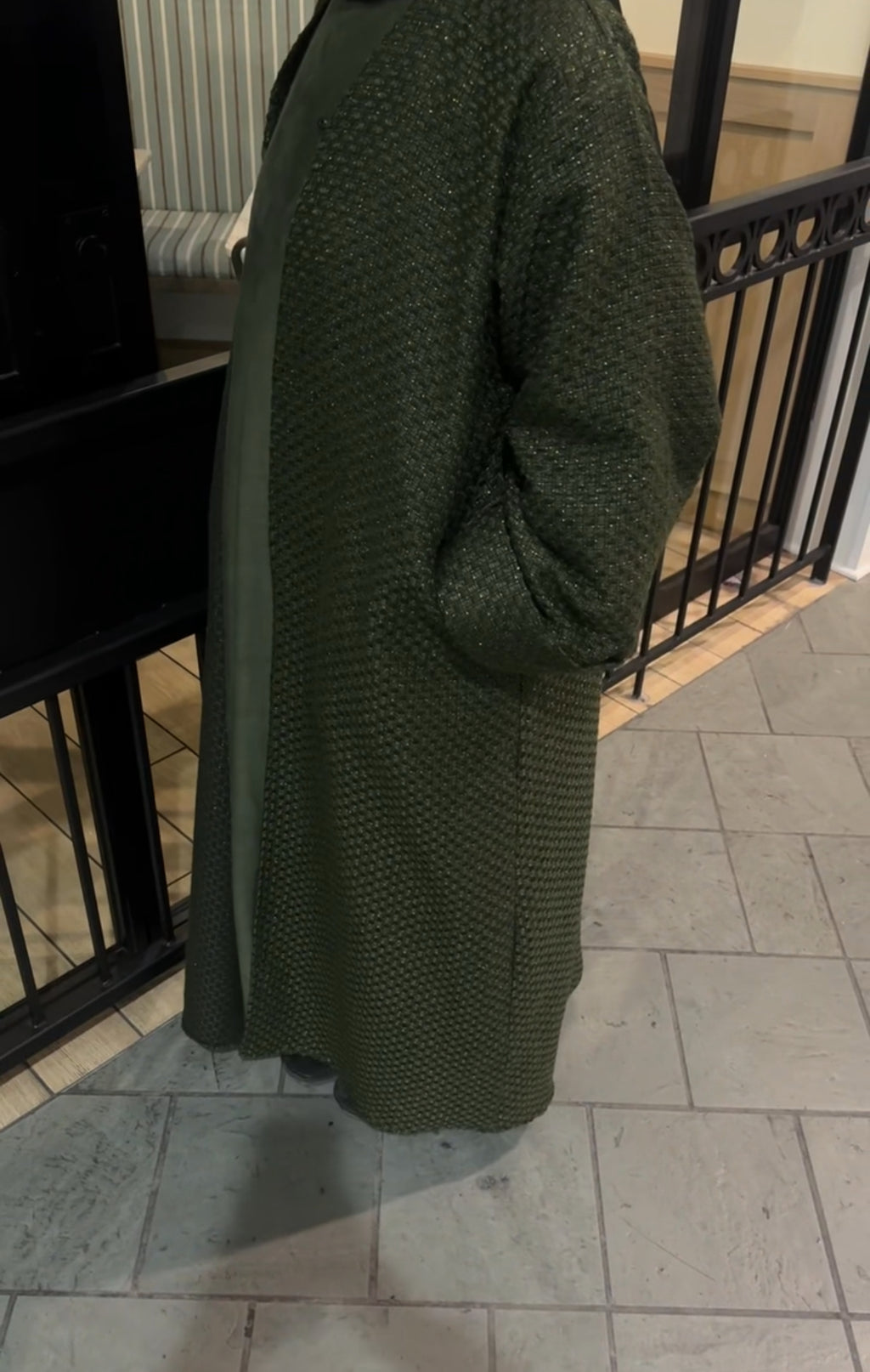 Emerald Coat Abaya