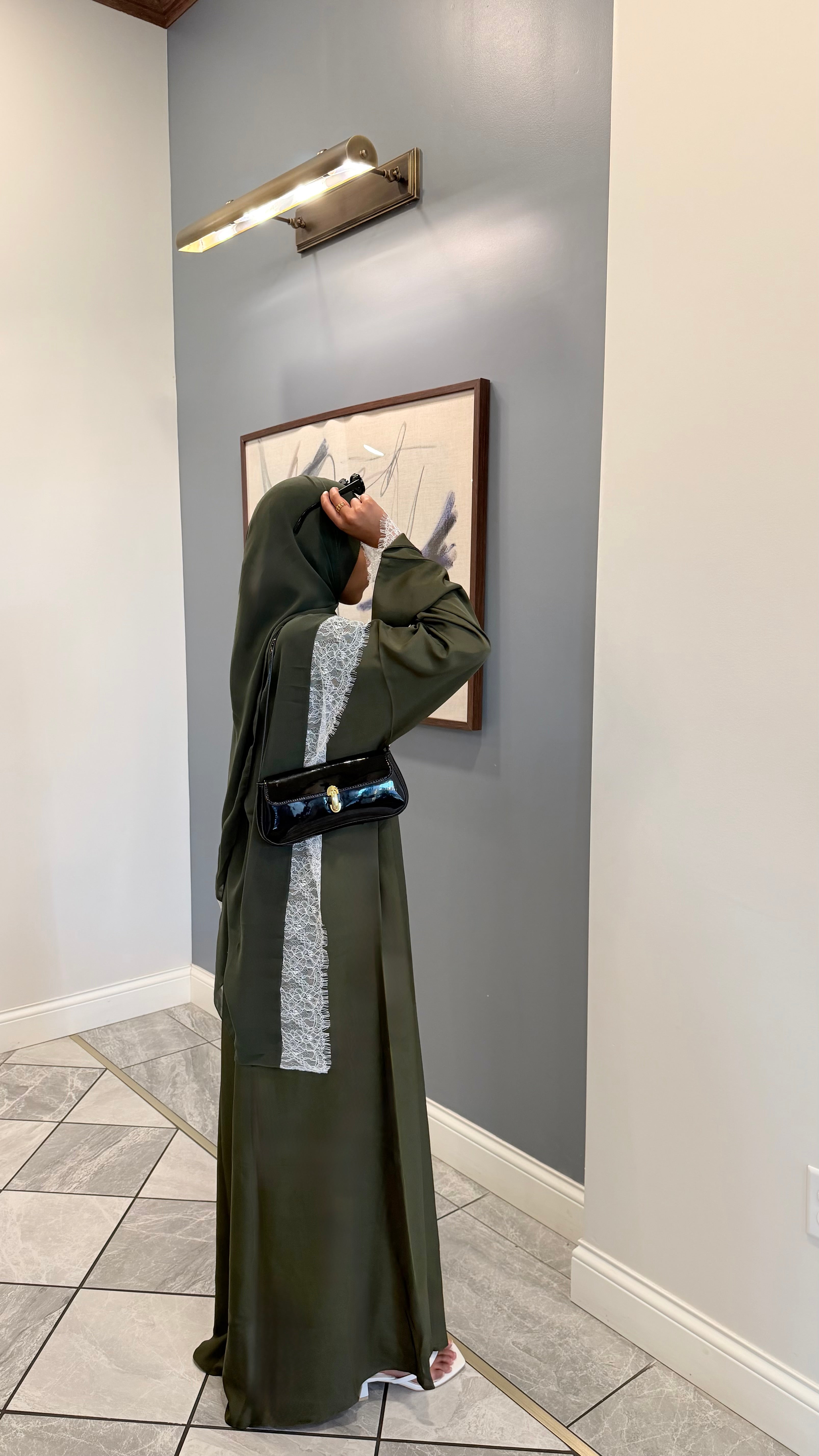 Everyday Abaya - Lace Edit