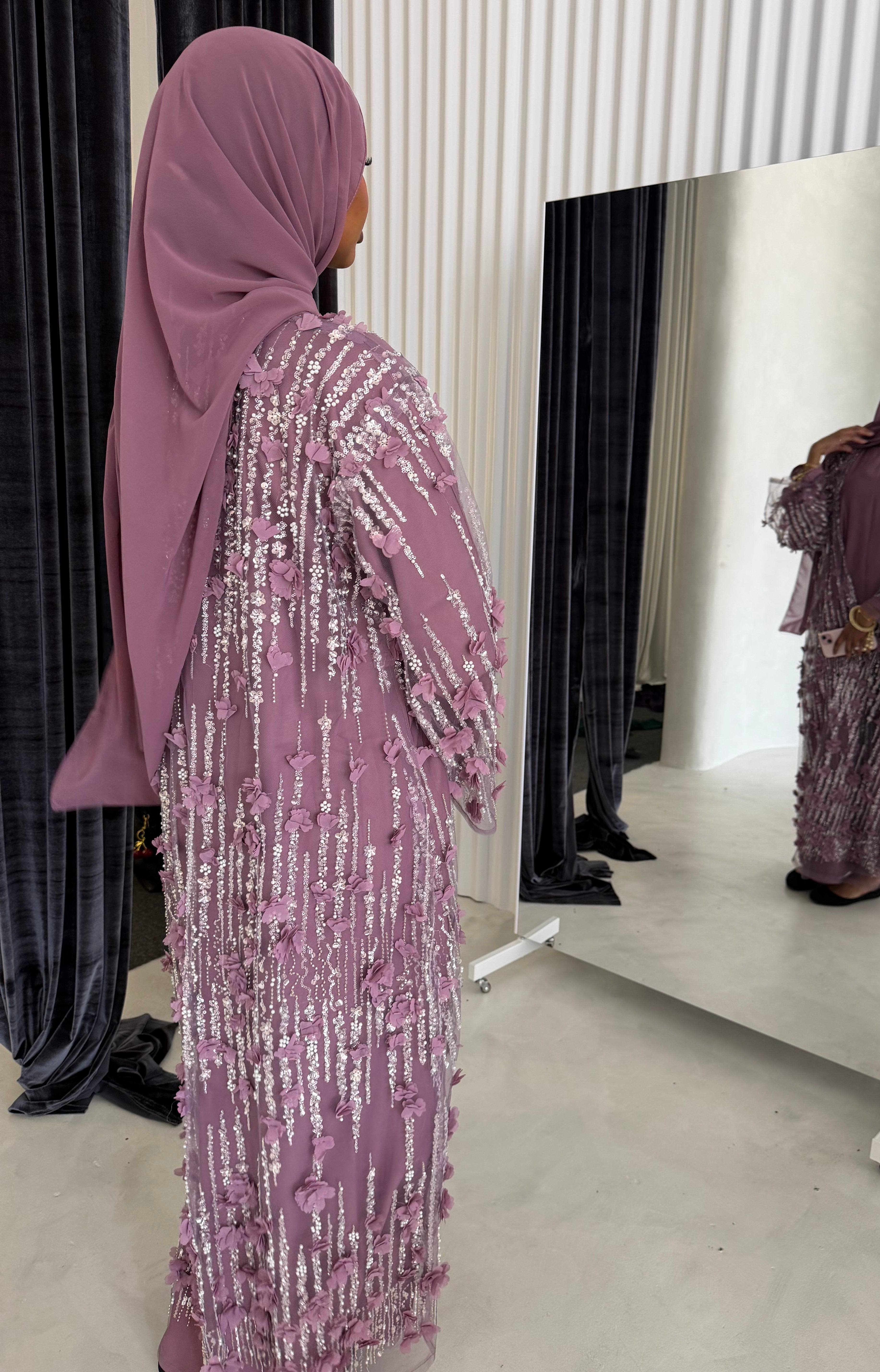 Forever Her (Moms) open abaya