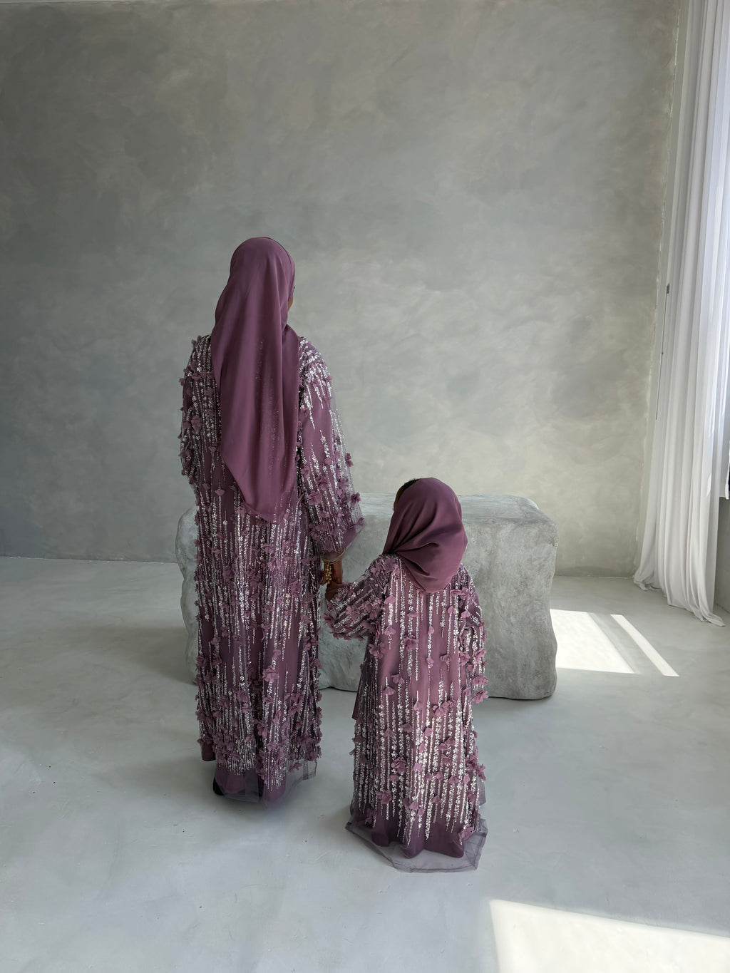 Forever Her (Moms) open abaya