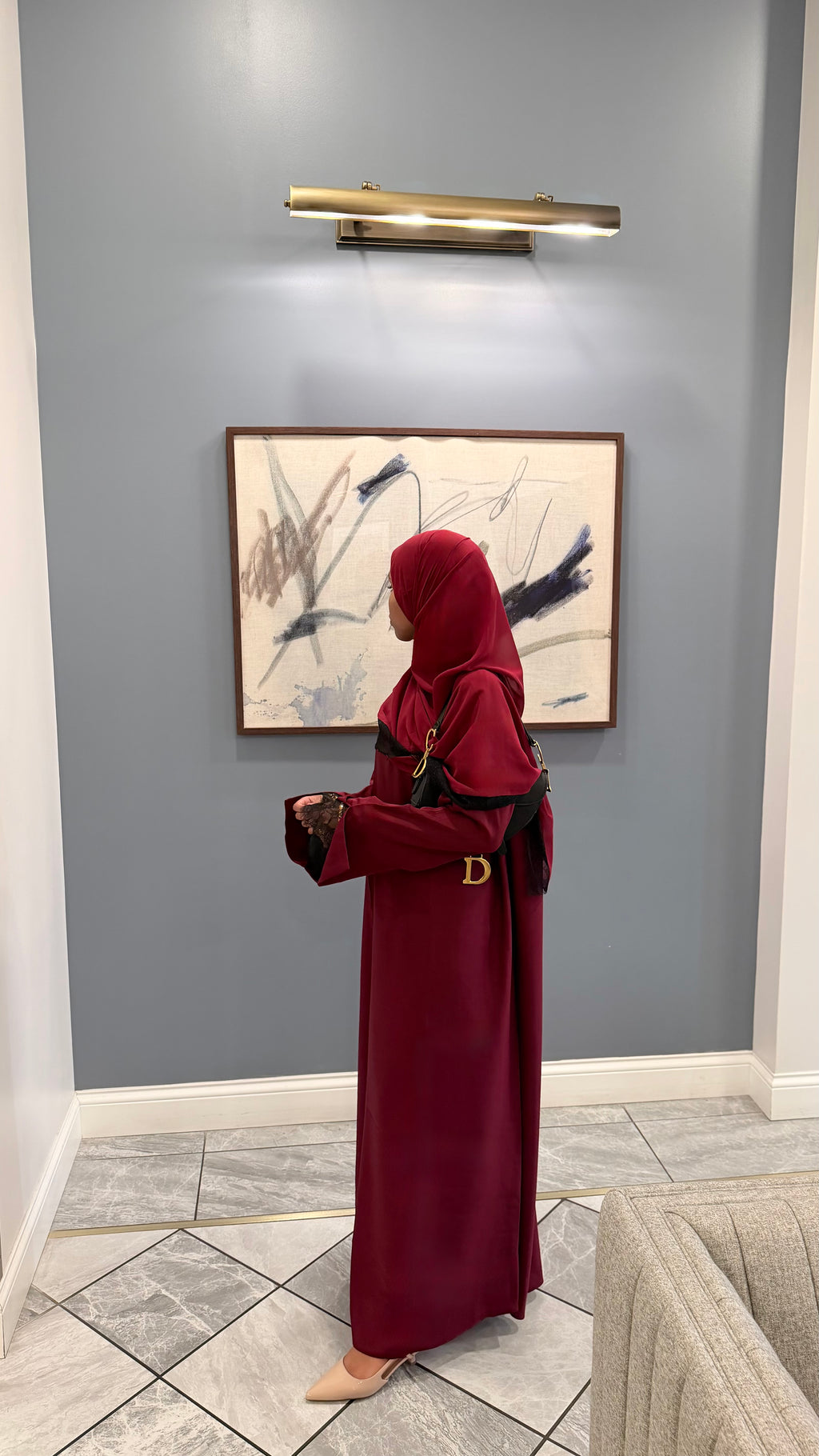 Everyday Abaya - Lace Edit