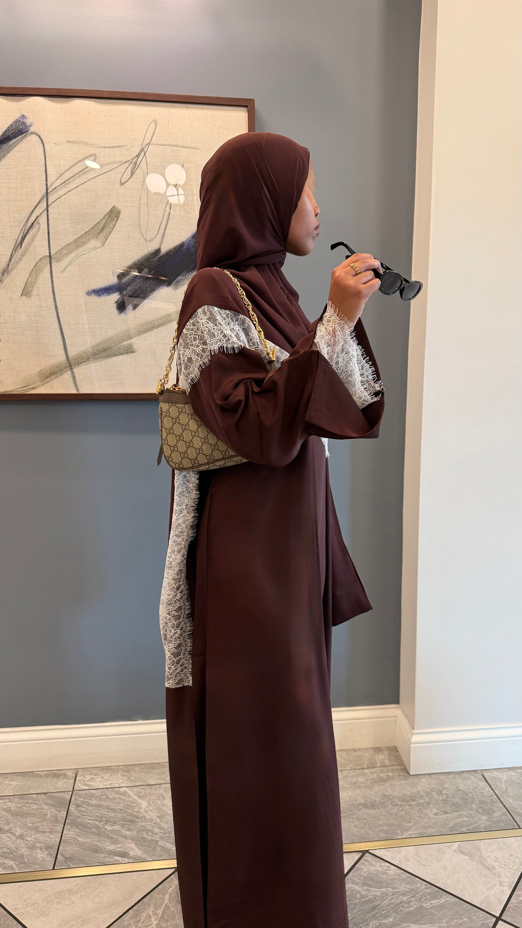 Everyday Abaya - Lace Edit