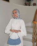 Safa Blue Modal Hijab