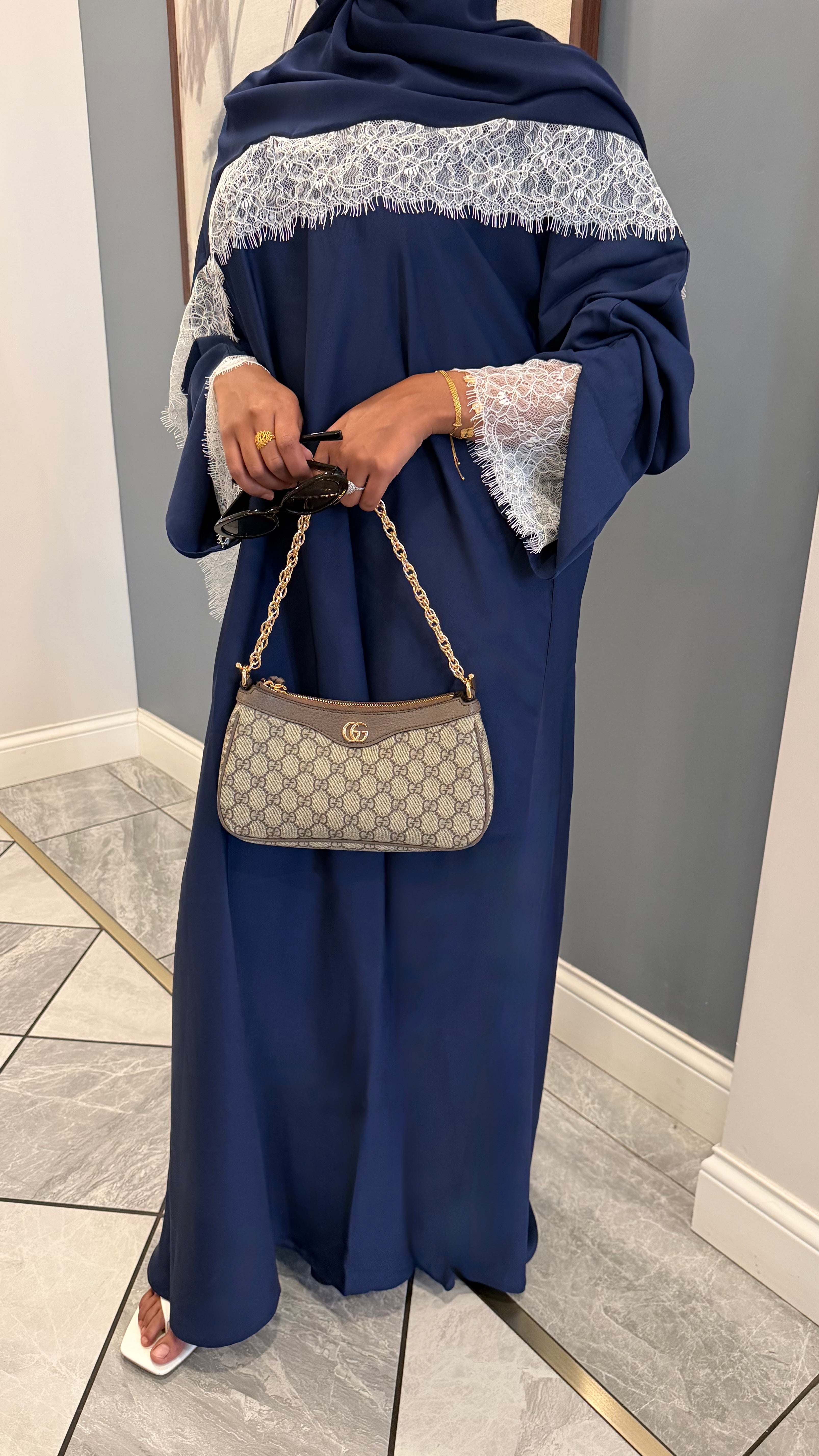 Everyday Abaya - Lace Edit