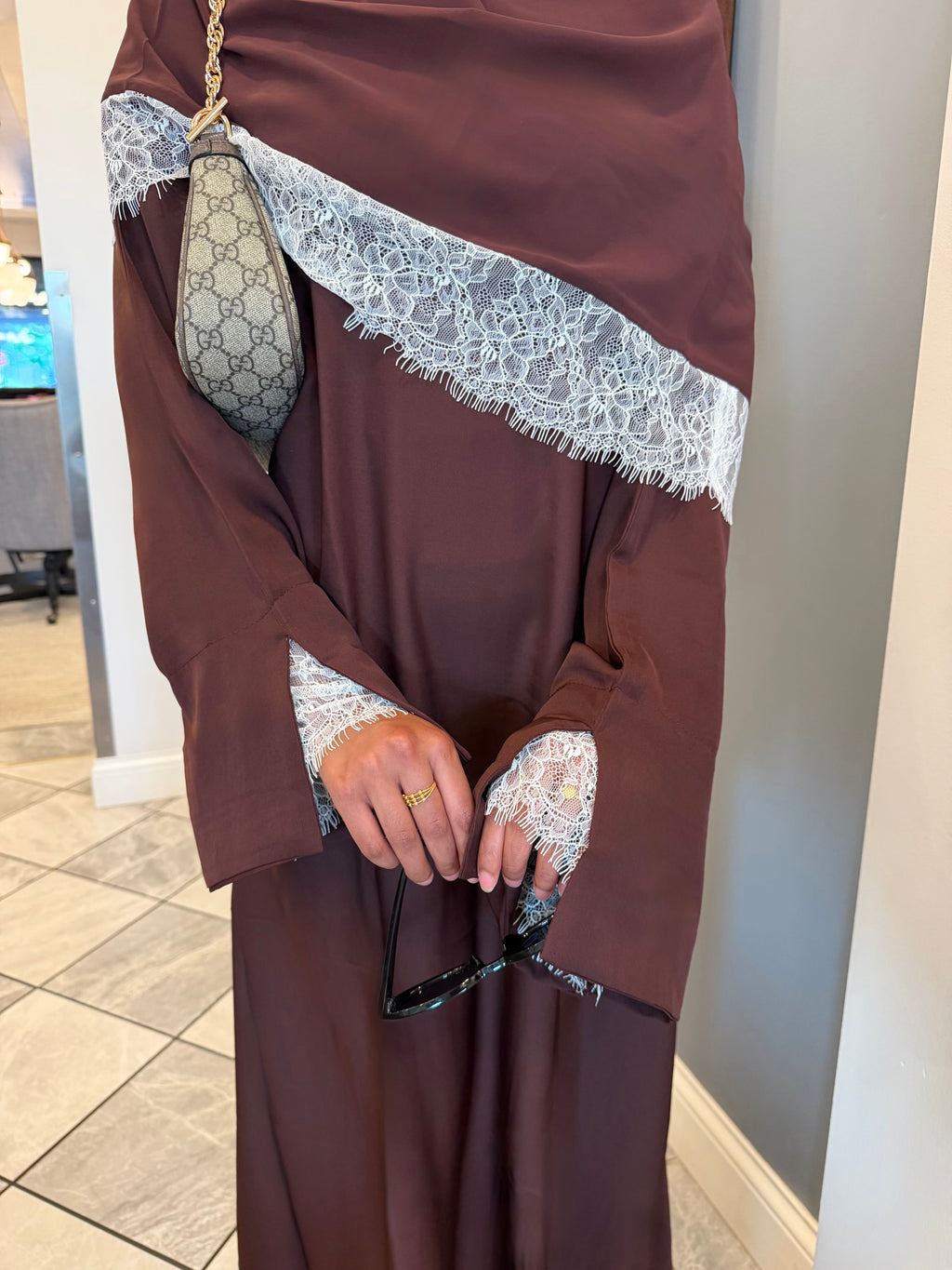 Everyday Abaya - Lace Edit