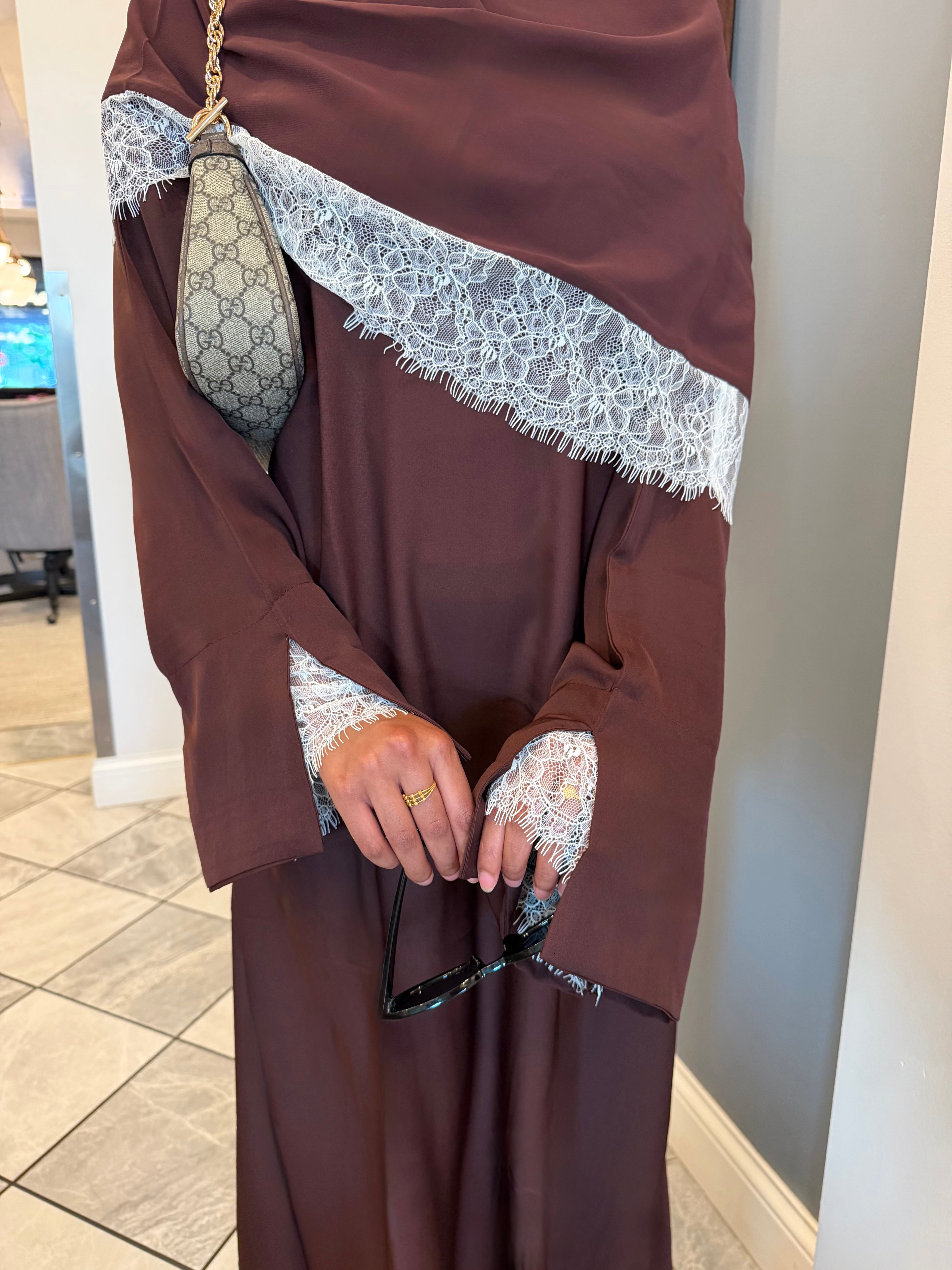 Everyday Abaya - Lace Edit