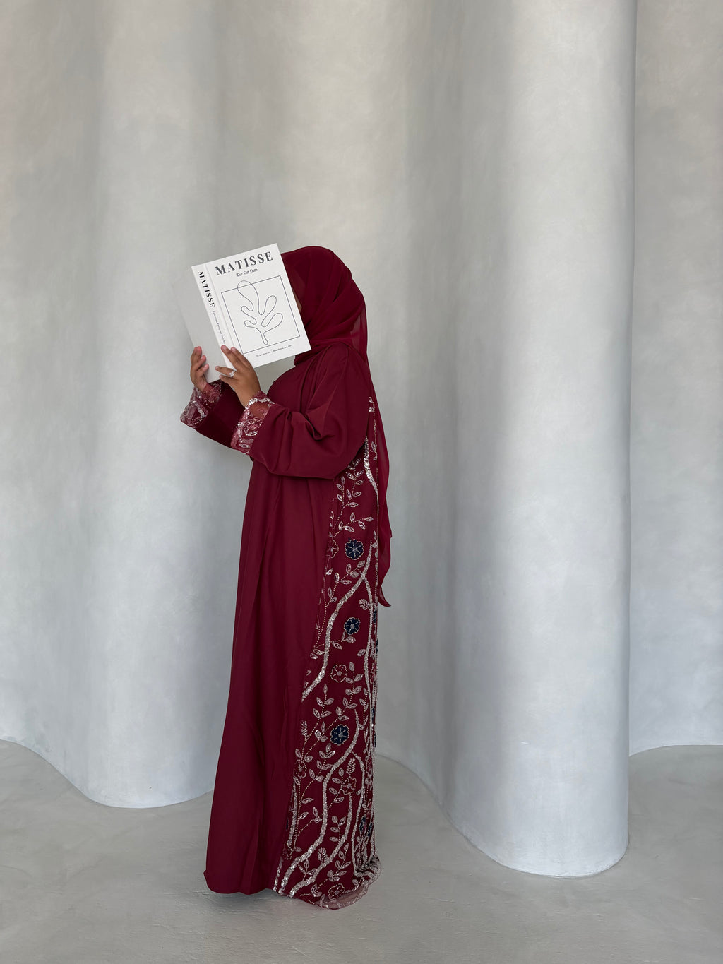 Malika Open Abaya