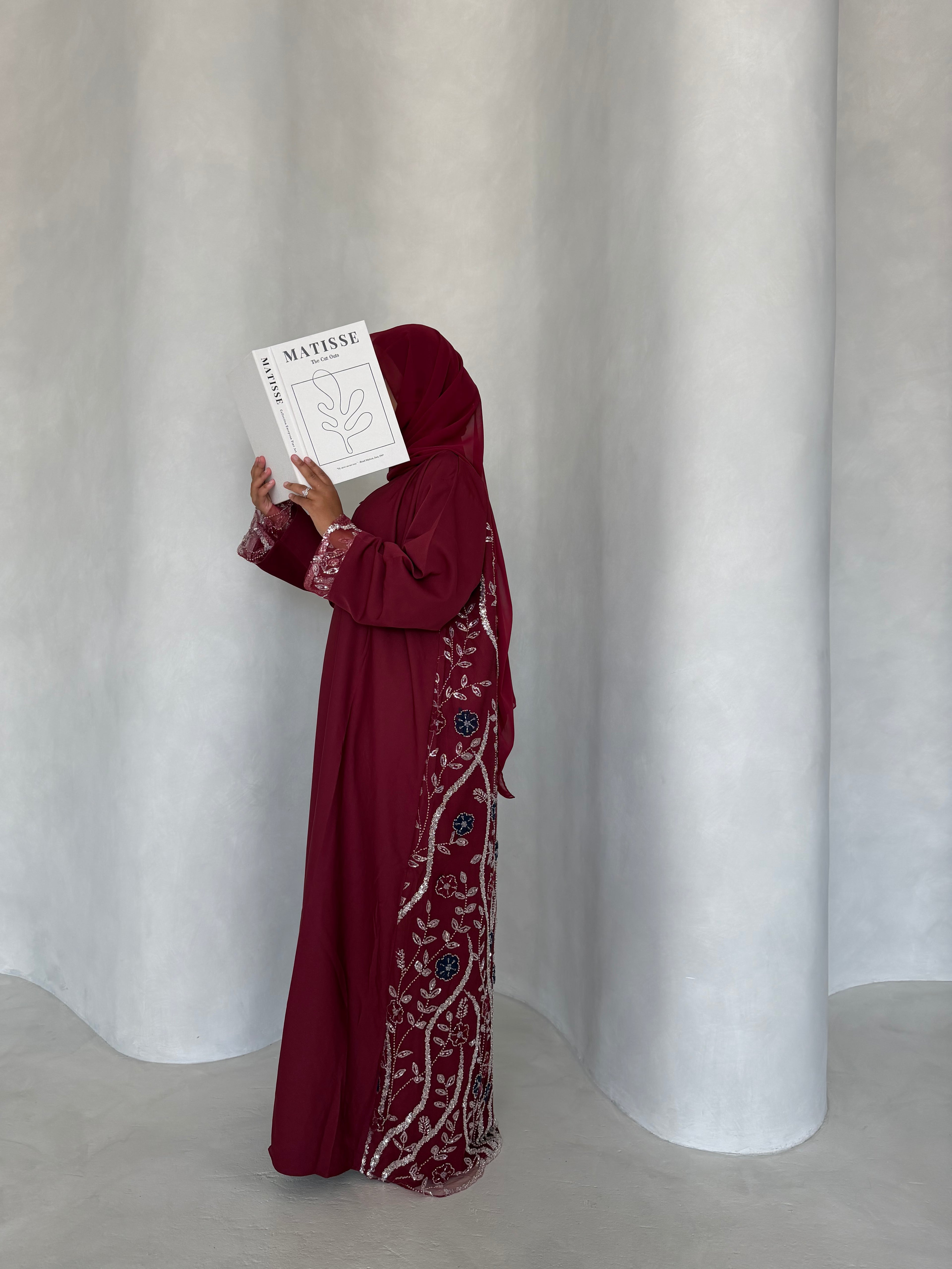 Malika Open Abaya