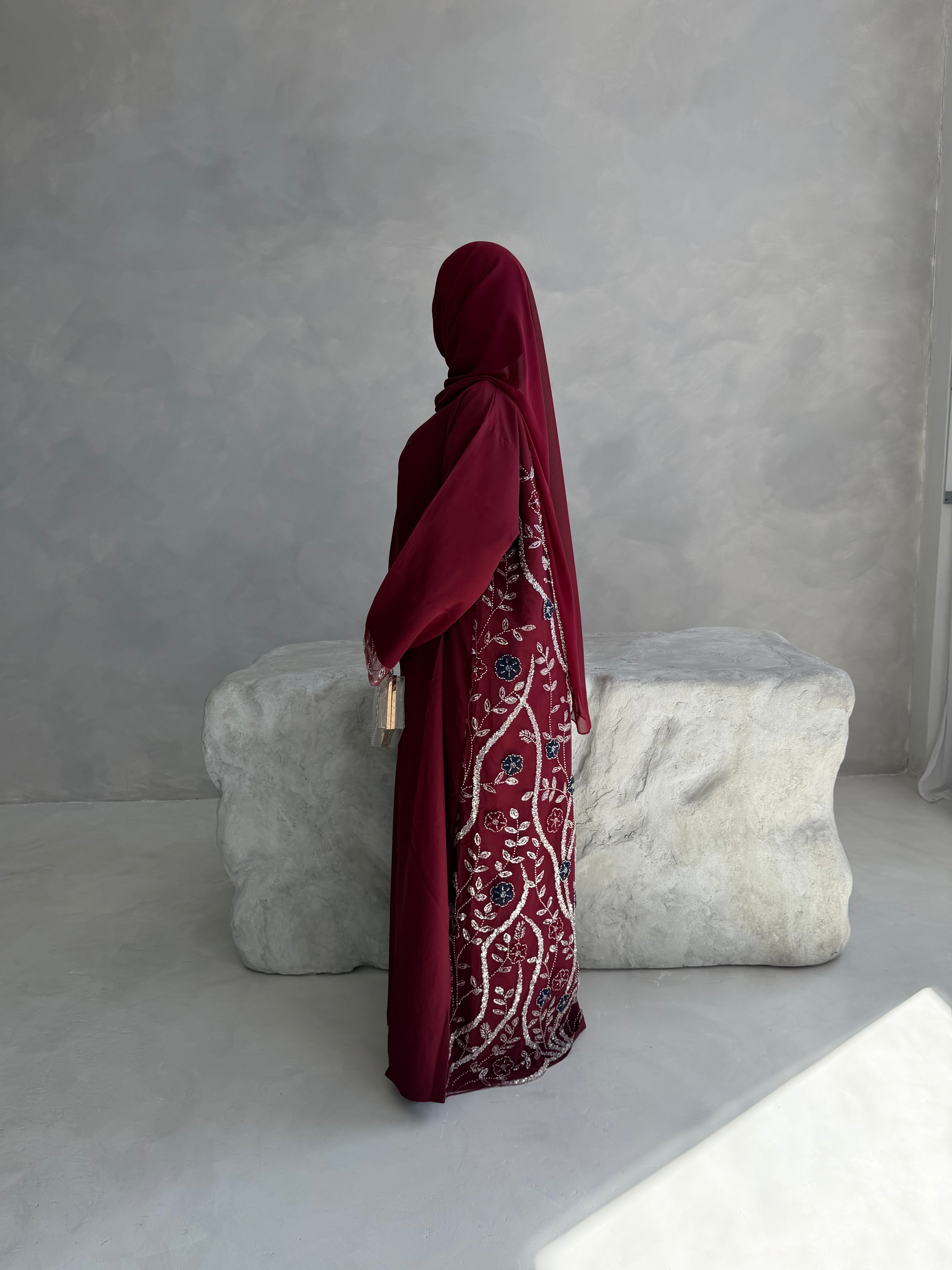 Malika Open Abaya