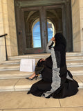 Madam Lace Open Abaya