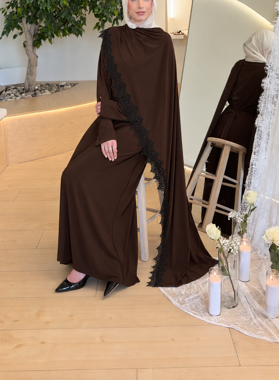 Elegant cape Dress