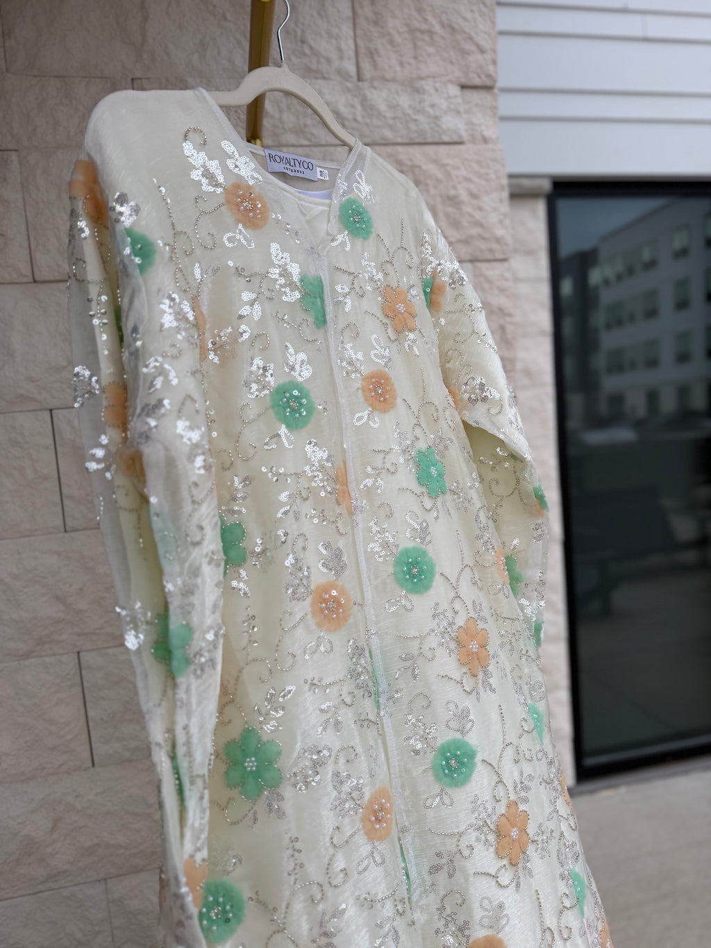 Mint Garden Open Abaya