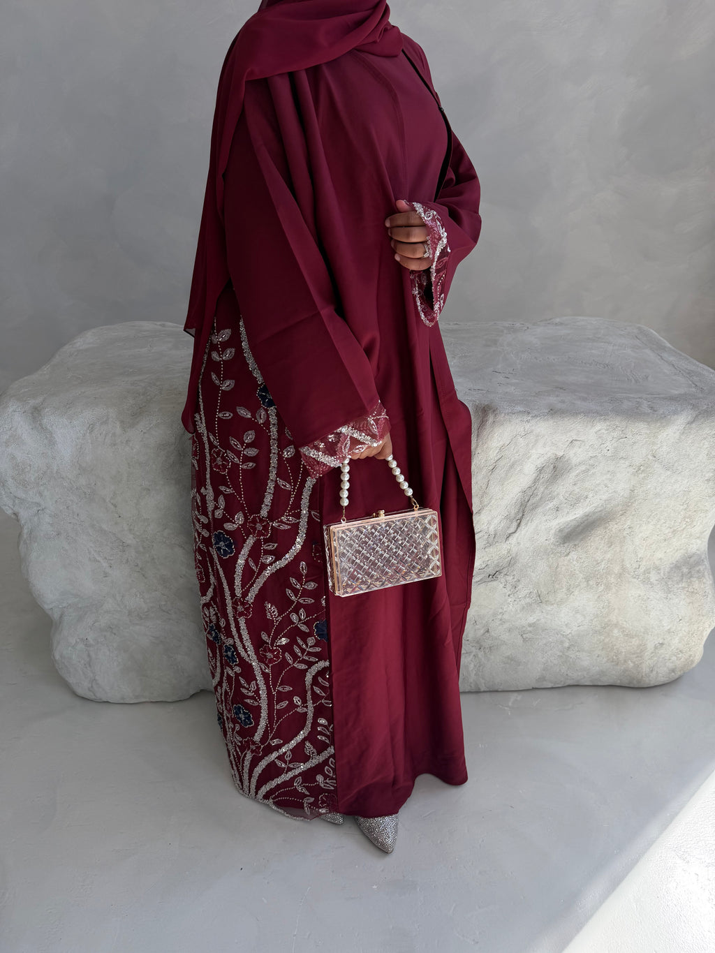 Malika Open Abaya