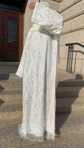 White Majesty Closed Abaya