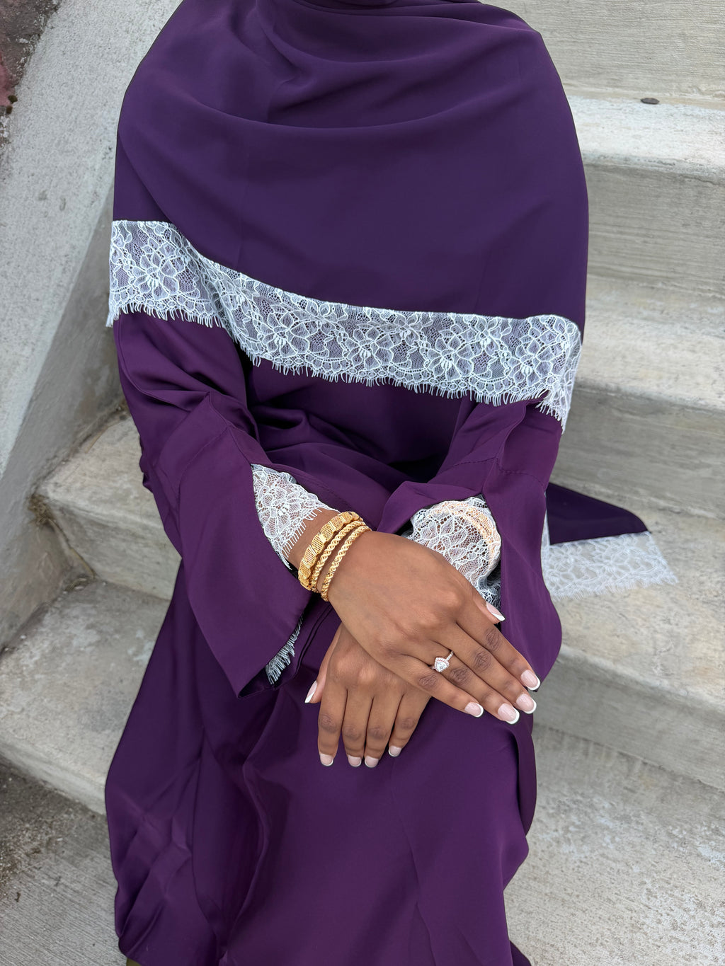 Everyday Abaya - Lace Edit