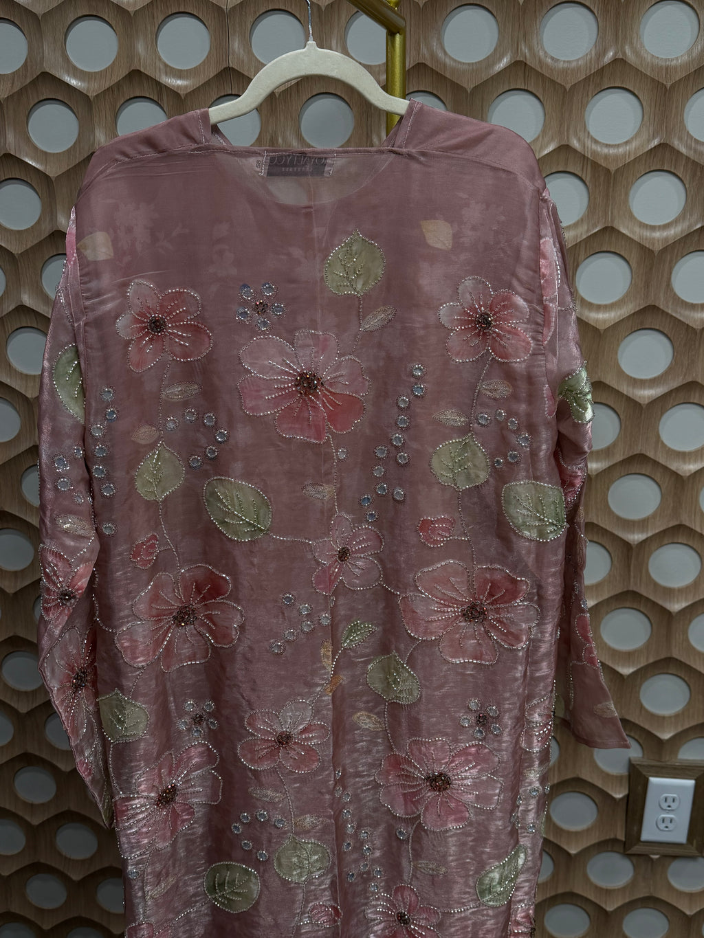 Princess bloom open abaya