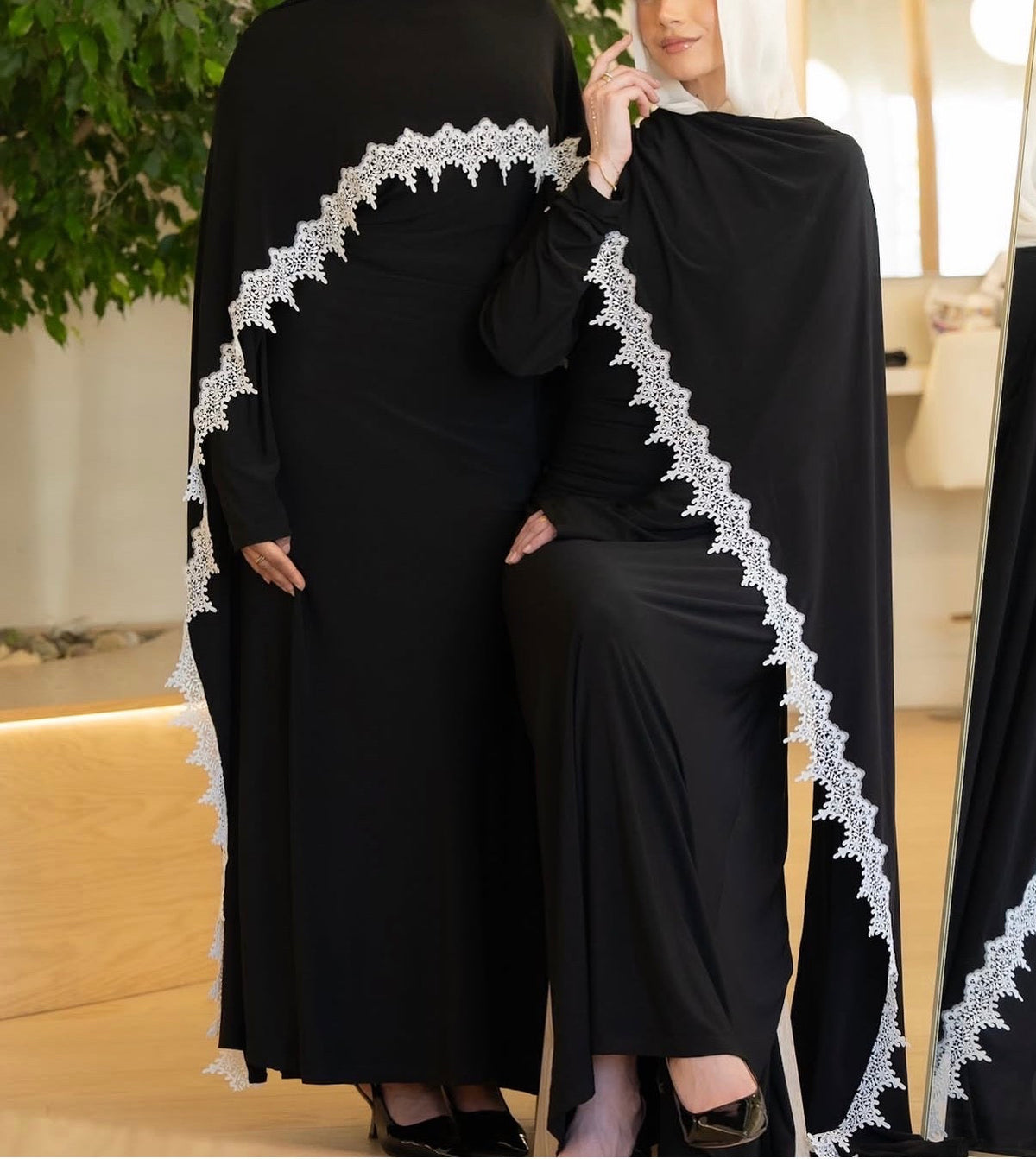 Elegant cape Dress