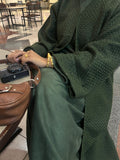 Emerald Coat Abaya