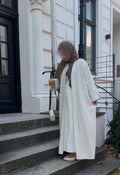 Snow White abaya coat