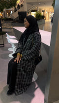 Obsidian Black Coat Abaya