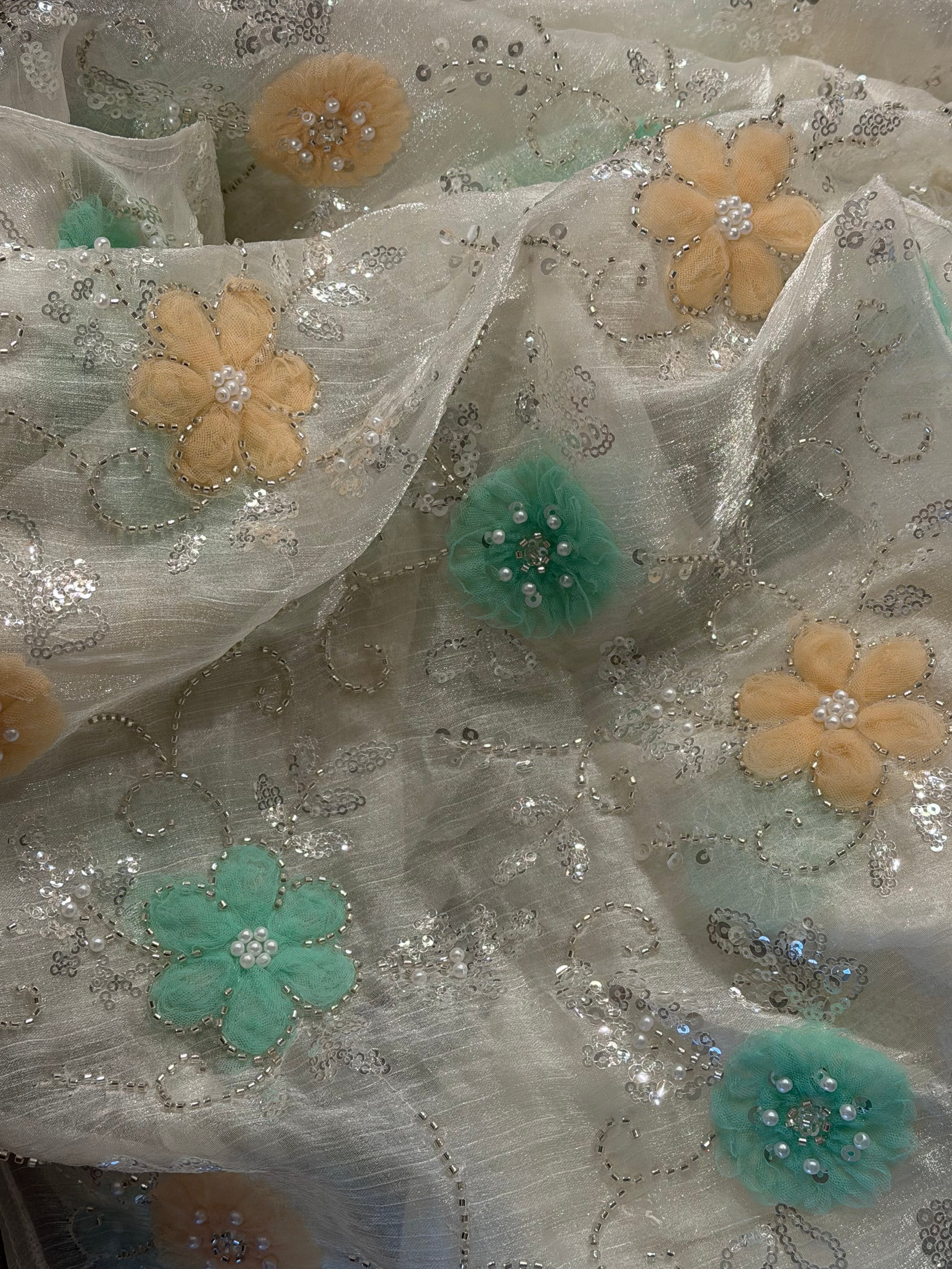 Mint Garden Open Abaya